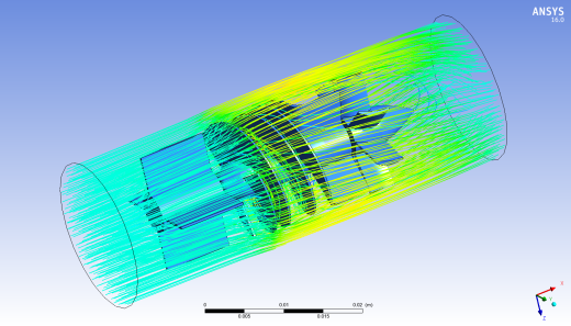 Solidworks中的轴流泵缩略图